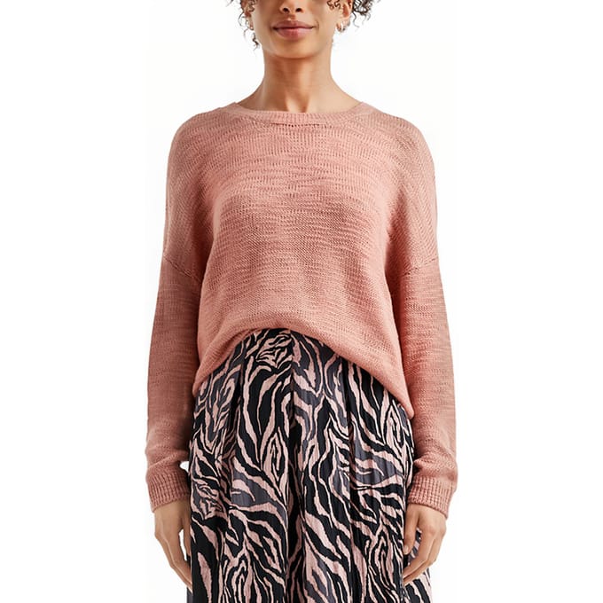 s.Oliver -qs Pullover Pink Talla: XL | Sudaderas con Capucha Outlet | Mujer | Rosa