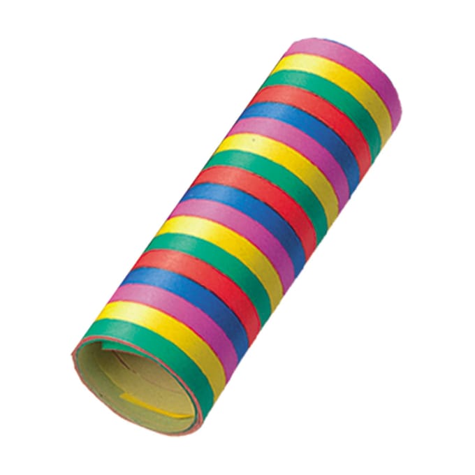 Serpentine 18x4 meter gekleurd
