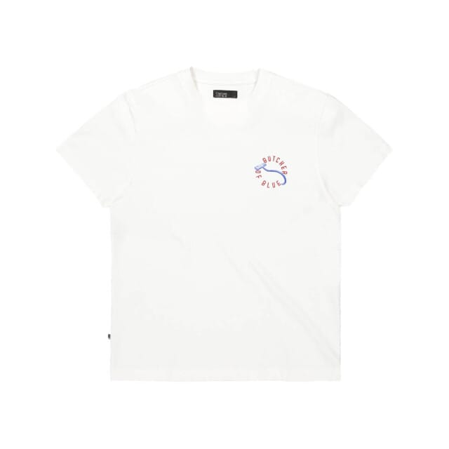 T-shirt Butcher of Blue vintage hook loose tee creme oversized