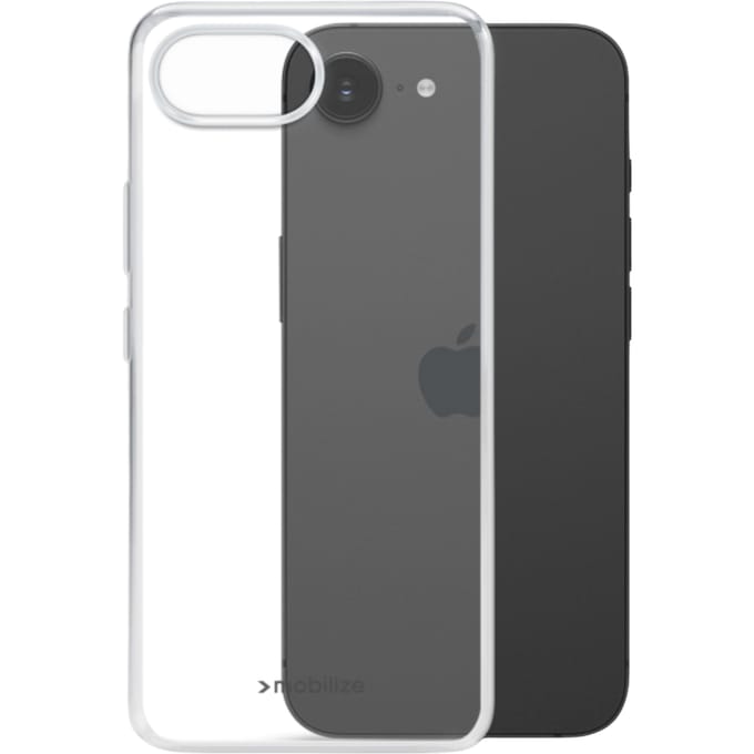 Mobilize iPhone 16e / 17e TPU Hoesje Transparant