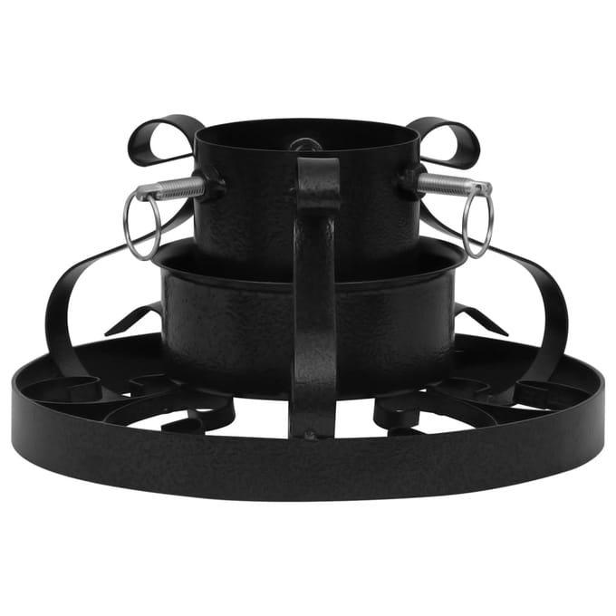 vidaXL - Kerstboomstandaard - 29x29x15,5 - cm - zwart