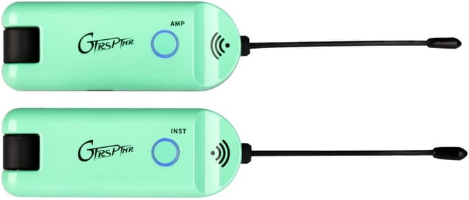 Mooer GTRS GWU4 UHF Wireless Plug Green draadloos gitaarsysteem