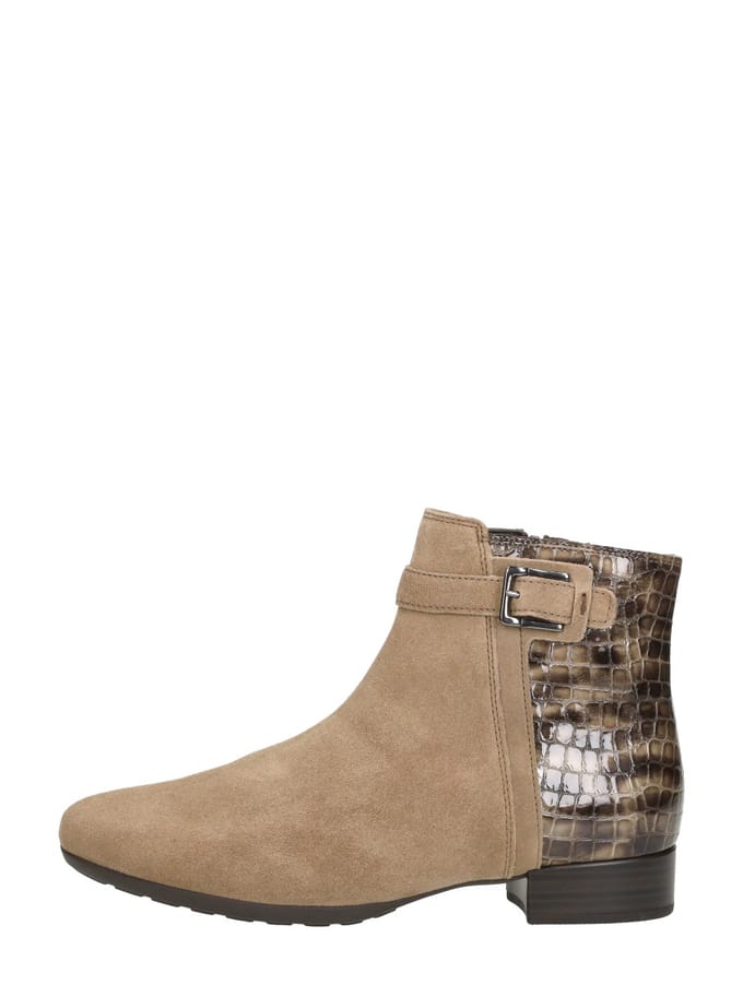 Gabor Gabor Enkellaarsjes cognac Suede