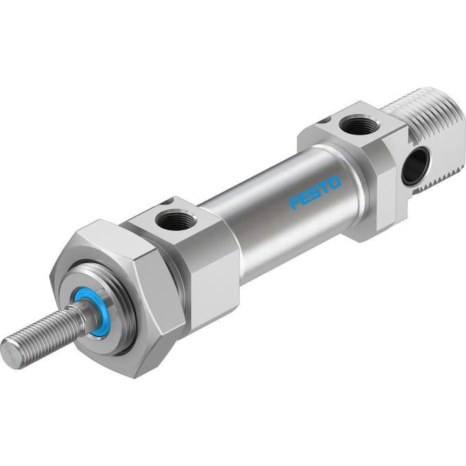 Festo Cilinder 20mm Boring 10mm Slag ISO 6432 Dubbelwerkend - 1908289 - P2CQD