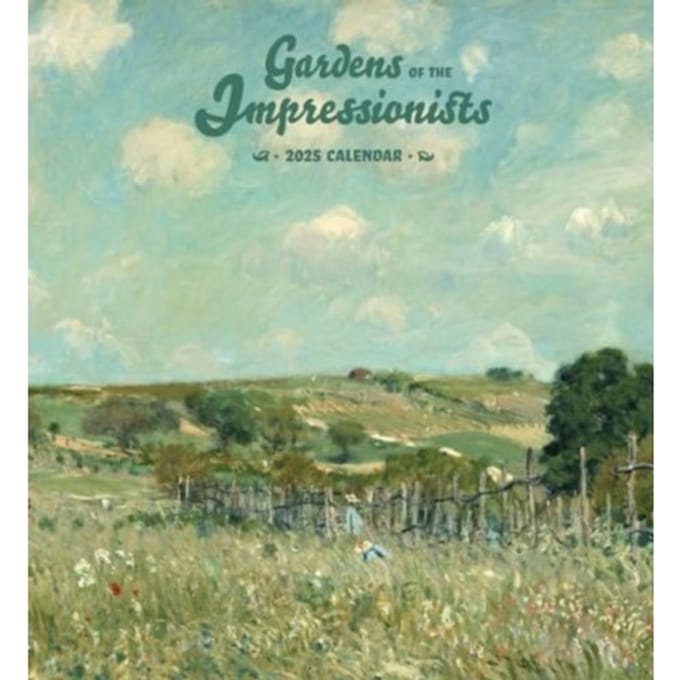 Gardens Of The Impressionists 2025 Wall Calendar - Pomegranate