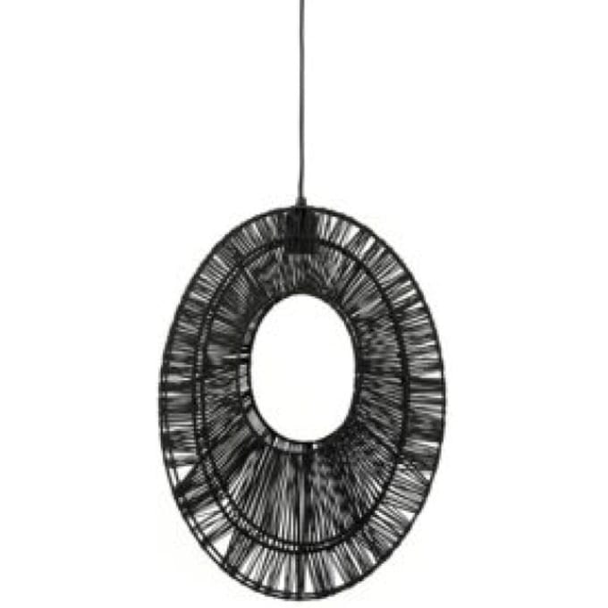 Ovo hanglamp - zwart - 1 stuk - modern design