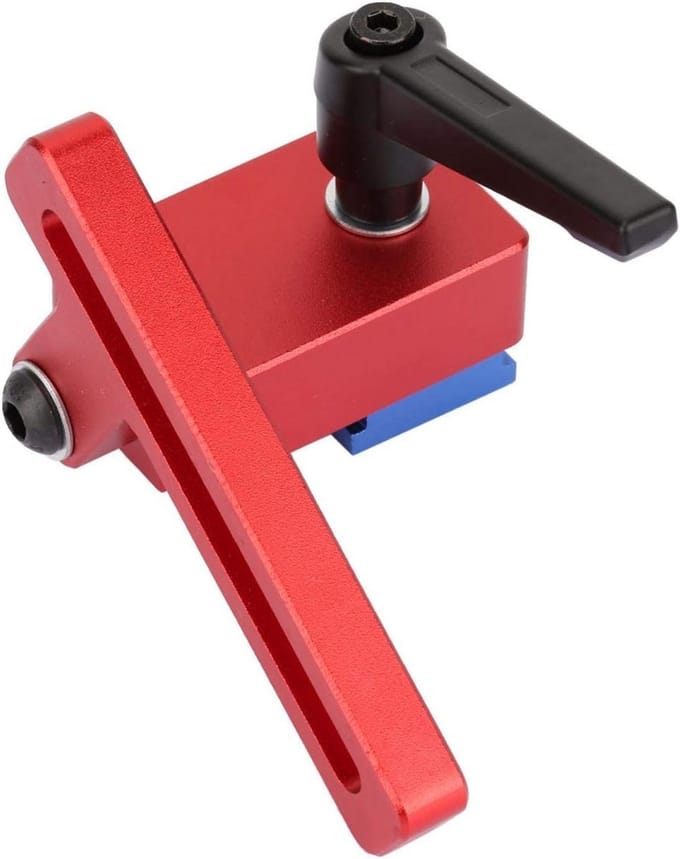 Verstekstop voor 30mm T-slede Aluminium Legering Houtbewerking
