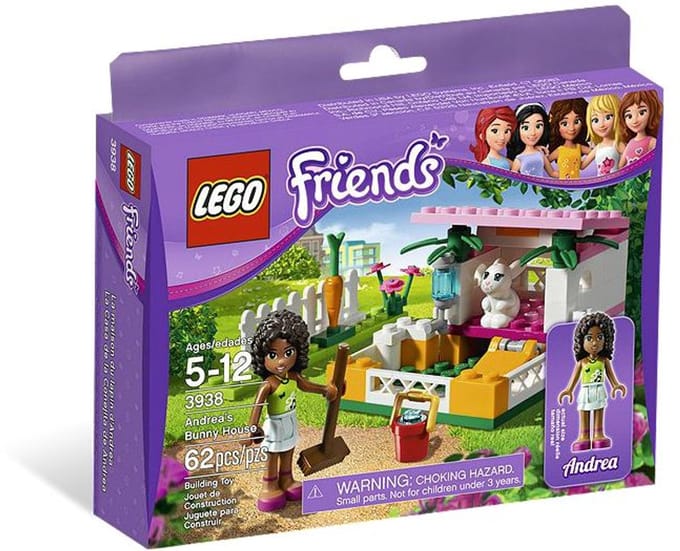 LEGO Friends Andrea's Bunny House, Bouwpakket, 5 jaar, 62 stuk(s)