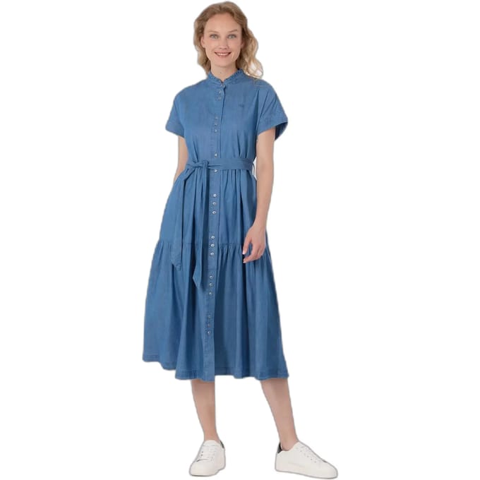 Lange denim jurk dames Ragwear Liora