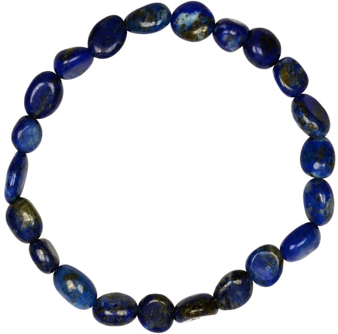 Armband Lapis Lazuli nuggets 6 mm