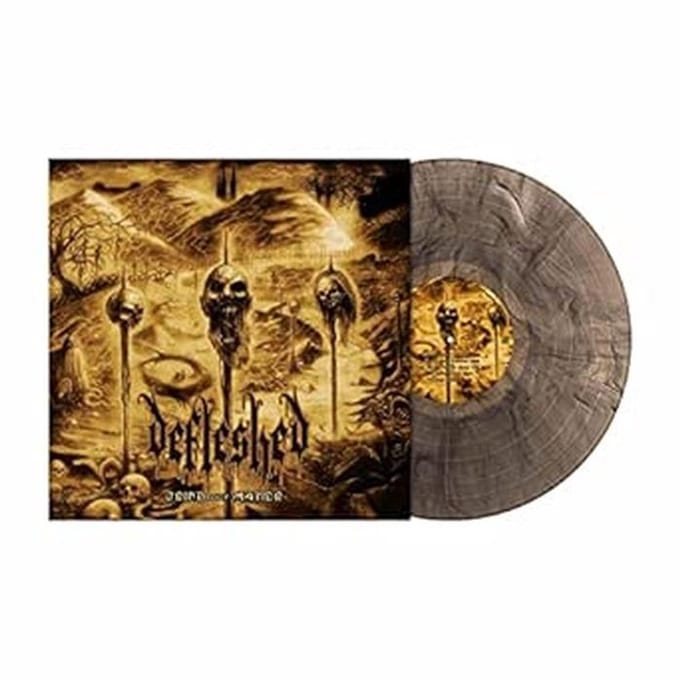 Grind Over Matter - Smoked Grey & Black Swirl Vinyl
