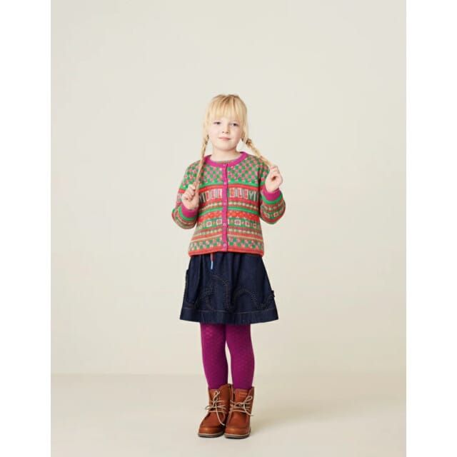 Oilily - Vivaldi cardigan - Groen - 122/7yr