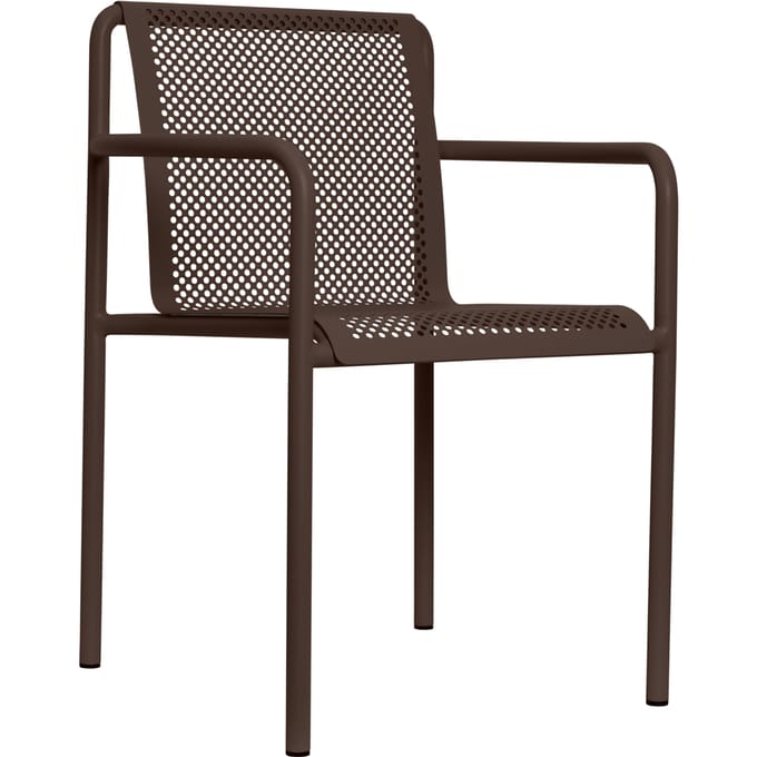 Ferm Living Dapple tuinstoel - dark chocolate