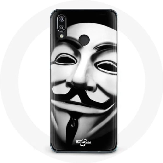 Coque pour Huawei P20 Lite Nous sommes légion masque anonyme