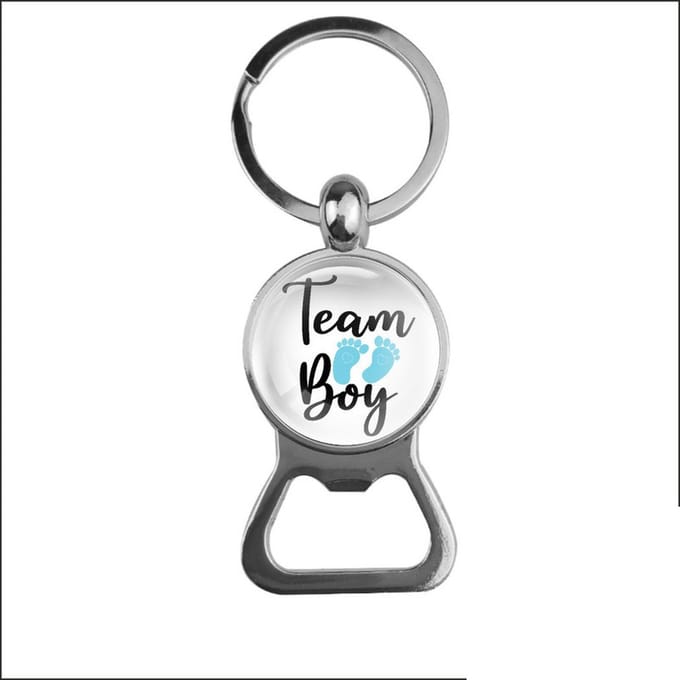 Bieropener Glas - Team Boy