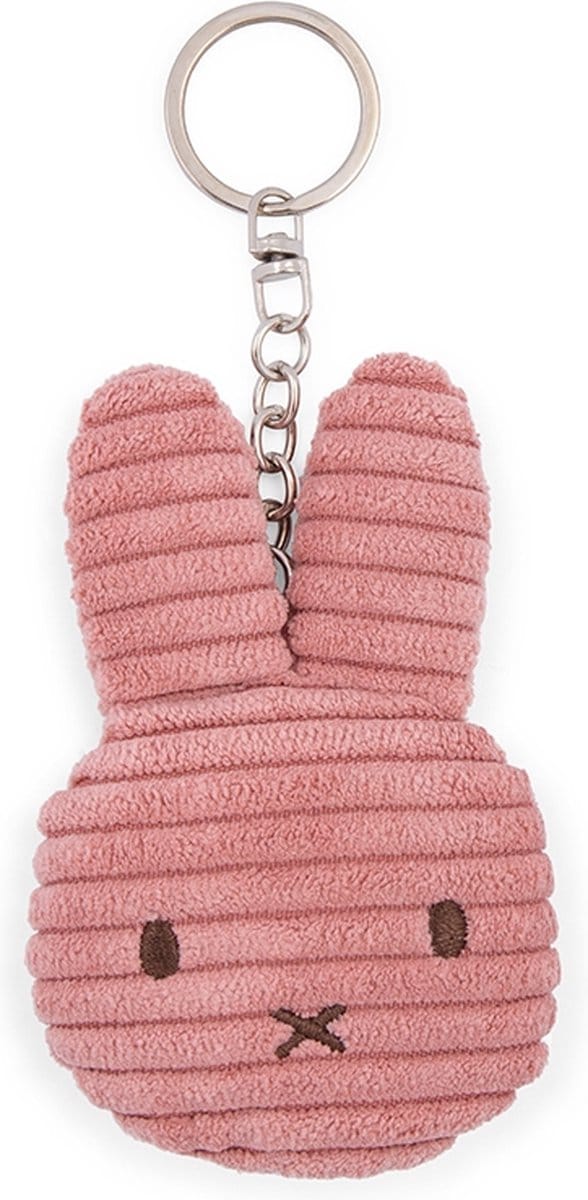 Nijntje Sleutelhanger Corduroy Dusty Rose ECO 10 cm
