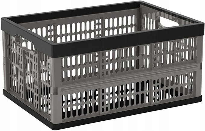 Keter Flip Box - Opbergbox - Inklapbaar - Ergonomische Handgreep - 32L