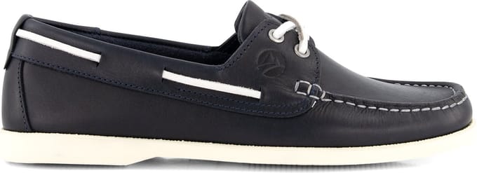 Travelin' Ebeltoft Dames - Bootschoenen - Leer - Navy