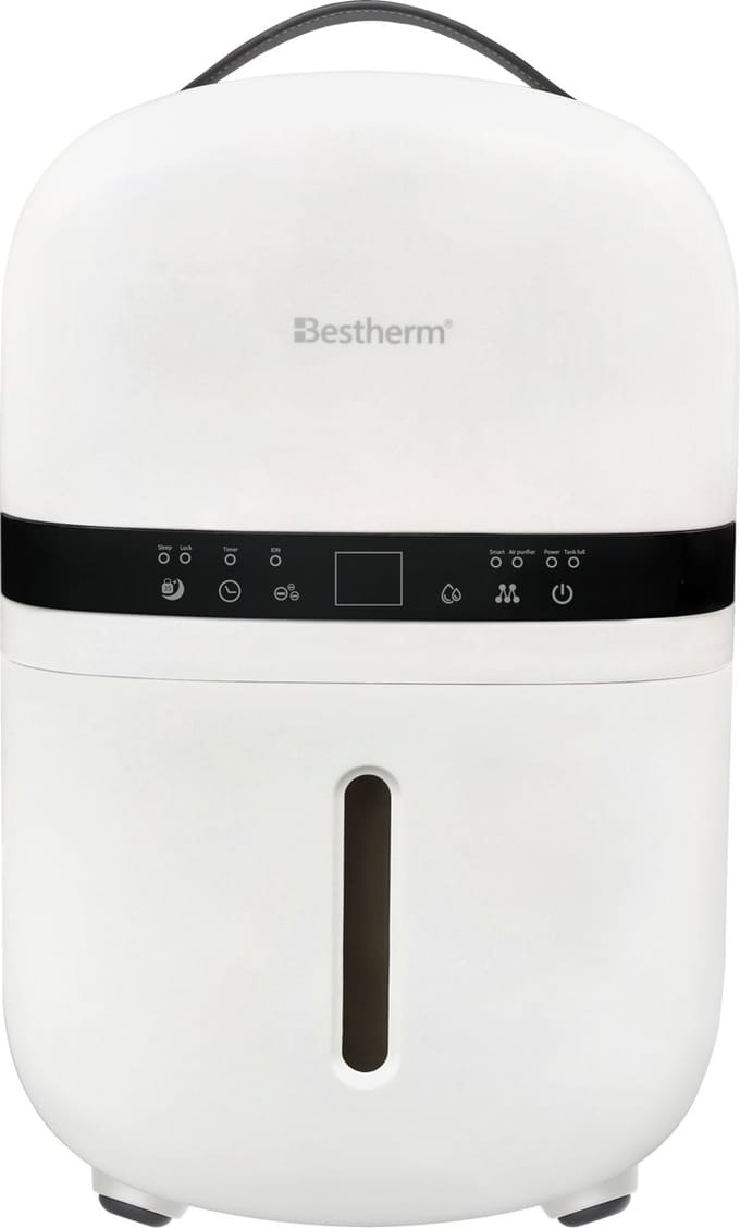 Bestherm - Luchtontvochtiger - Timer - Hygrostat - 5 l/dag - Wit - Nova