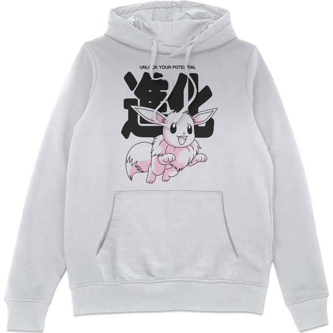 Pokémon Circle Of Eevee Evolutions Hoodie - White - M