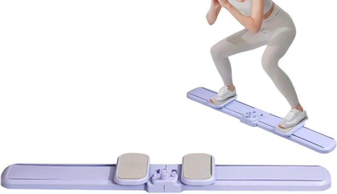 Ski Simulator - Been Trainer - Thuistraining Benen - Stille Werking - 126 x 94 cm - Basis model