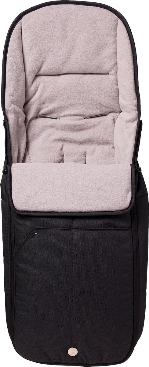 Mutsy Flow Kinderwagen Voetenzak - Verstelbare Maat - Bekleed met Fleece - North Black