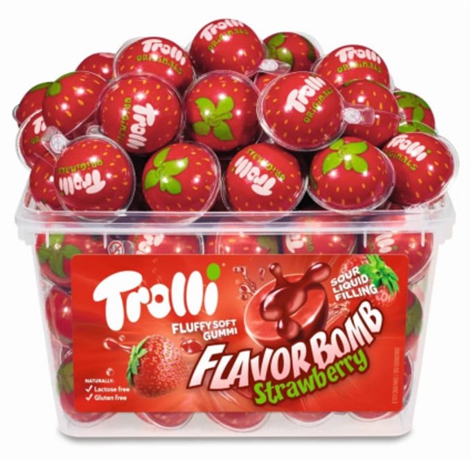 Trolli Flavor Bombs Strawberry