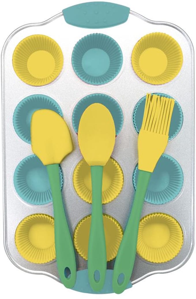 Set voor mini cupcakes 16 stuks Fackelmann Mini Monsters