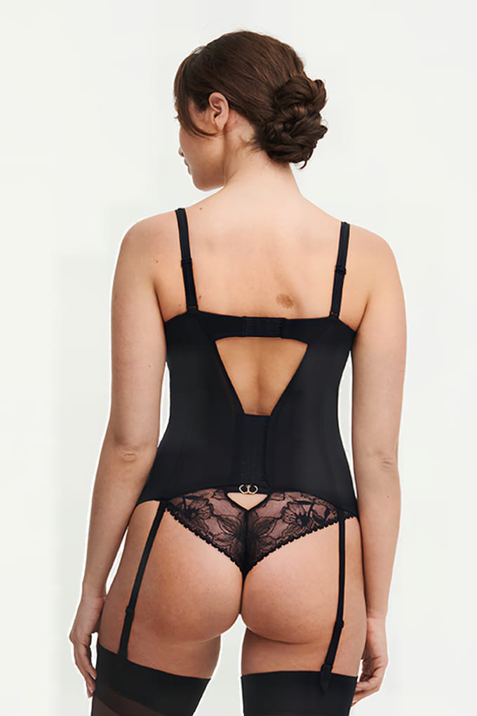 Chantelle Co Other Basque Black Taglia: E75 | Magliette intime Outlet | Donna | Nero