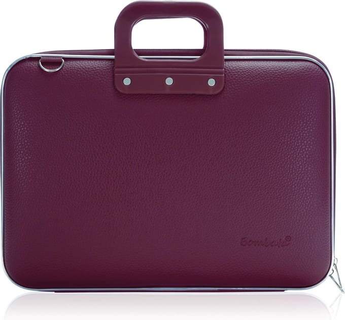 Bombata CLASSIC Universele Laptoptas - 15 / 15.6 / 16 inch - Pruimpaars