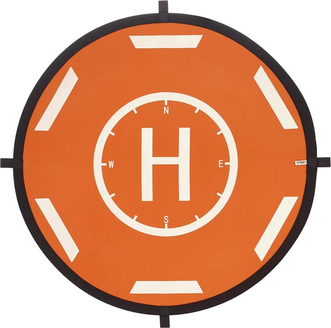 Helipad 80cm - met reflectieve strepen