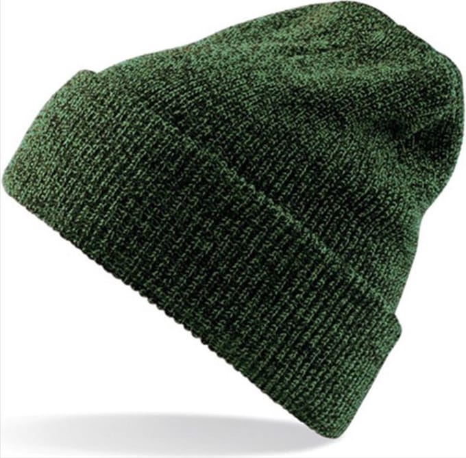 CHPN - Beanie - Muts - Gehaakte - Hippe muts - Wintermuts - Winter accessoire - Koud hoofd - Donkergroen/Mos