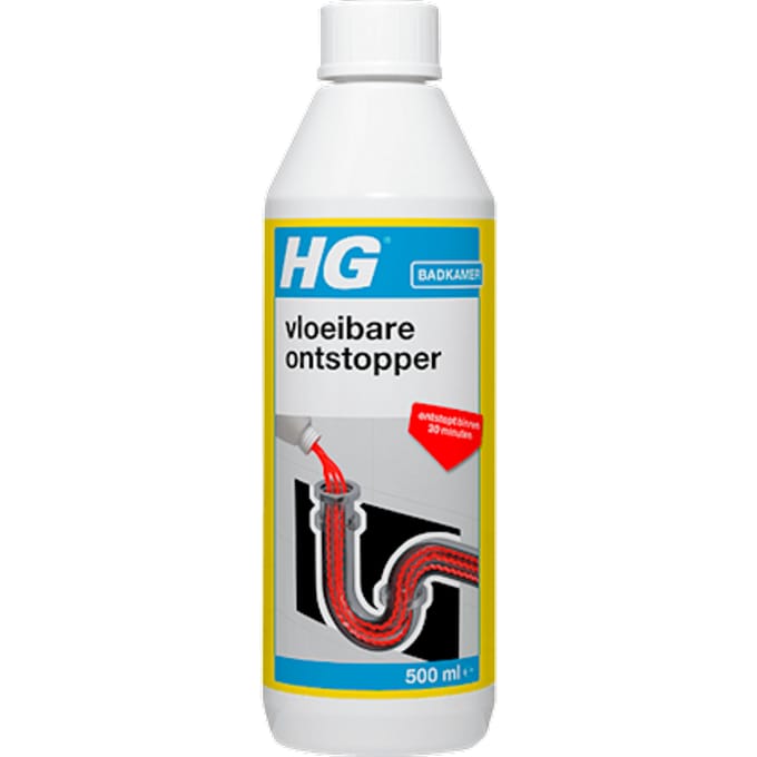 HG vloeibare ontstopper 500 ml 500ml