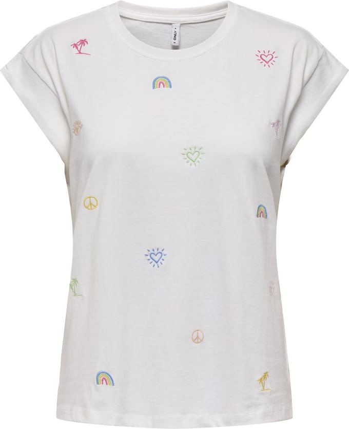 ONLY - ONLIMOGINE S/S EMB. TOP CS JRS - Meisjes - Blouses