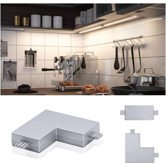 Clever Connect Verbindingen Barre 50x50 mm Chroom mat