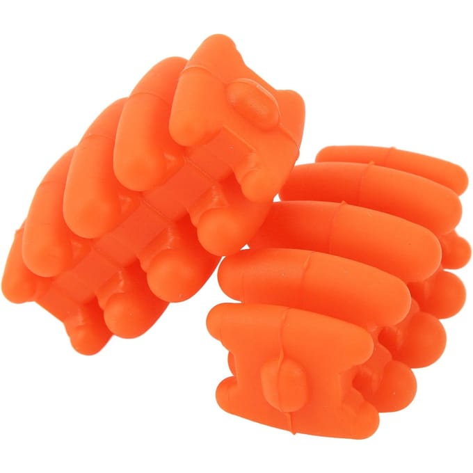 Boog Limb Stabilisator Siliconen Universele Vibratiedemper Compound Boog Limb Schokdemper 2 stuks Rood Orange oranje