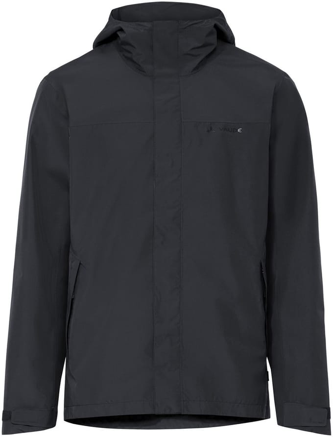 VAUDE Strathcona-jas, hardshelljas, herensportjasjes voor buiten, waterdicht, winddicht, hardshell, capuchon, regular pasvorm