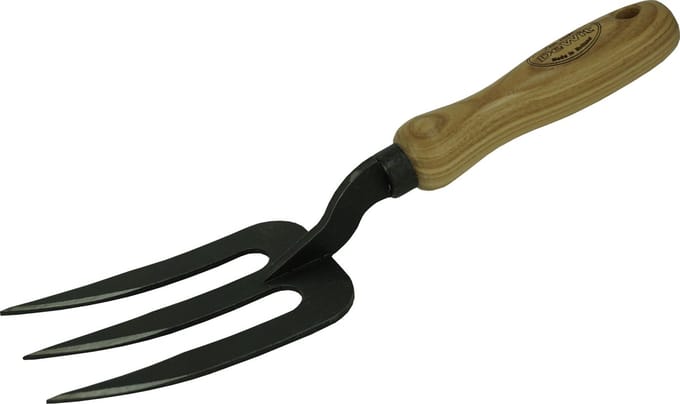 De Wit Handvorkje Welldone met essen handvat | 14 cm