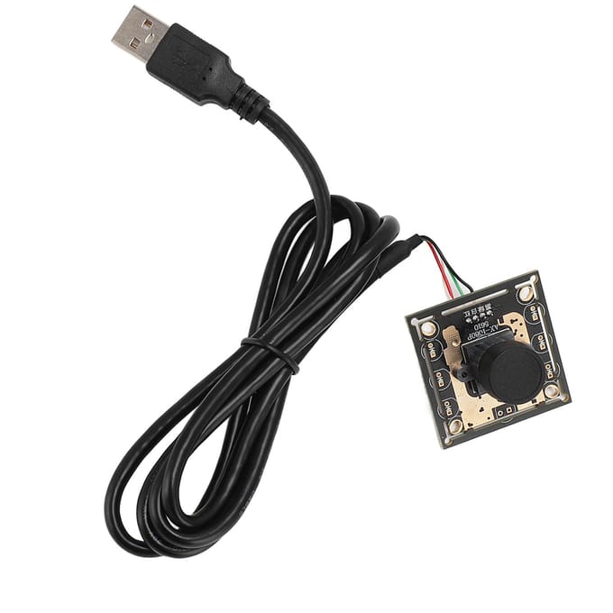 2MP 1080P Industriële Cameramodule OV2710 Ondersteunt Gezichtsherkenning Plug and Play USB 2.0 Camera black