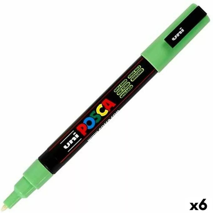 Markeerstift POSCA PC-3M Lichtgroen (6 Stuks)