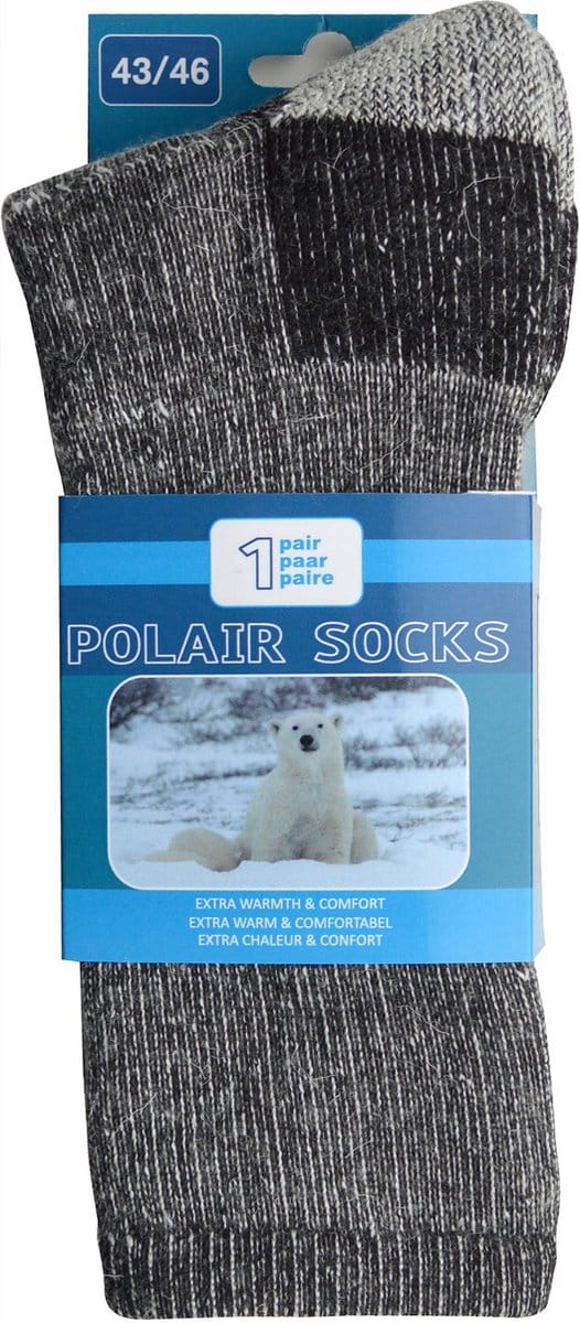 Heren Wollen Polar Sokken - Maat 43/46