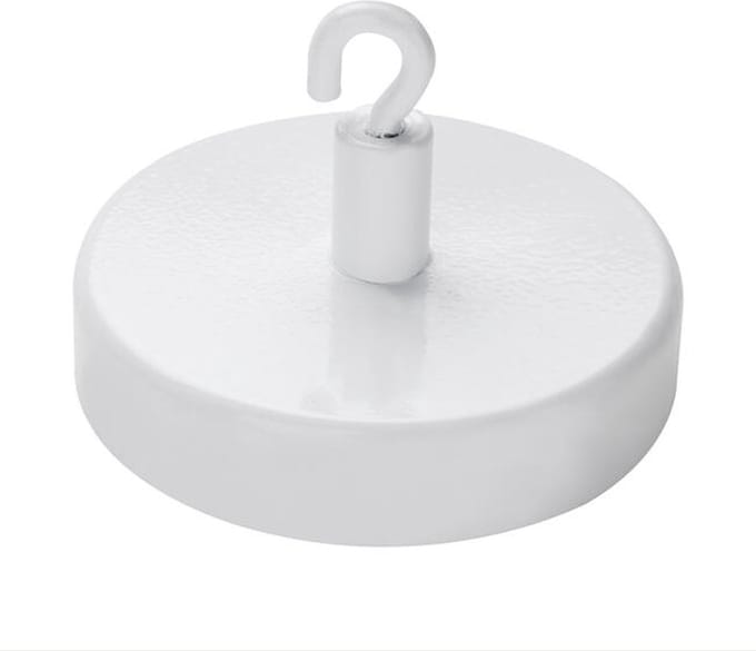 Magneet met haakje - decoratie - 63 mm - 10 stuks