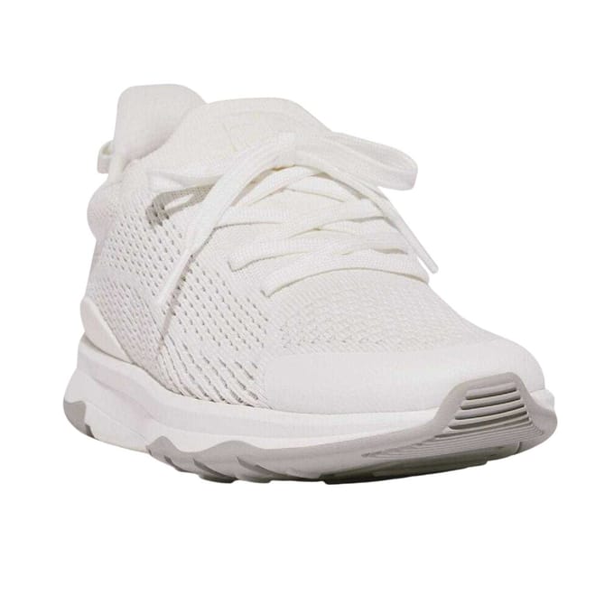 Fit Flop Dames/Dames FFX Gebreide Trainers (Wit/Grijs)