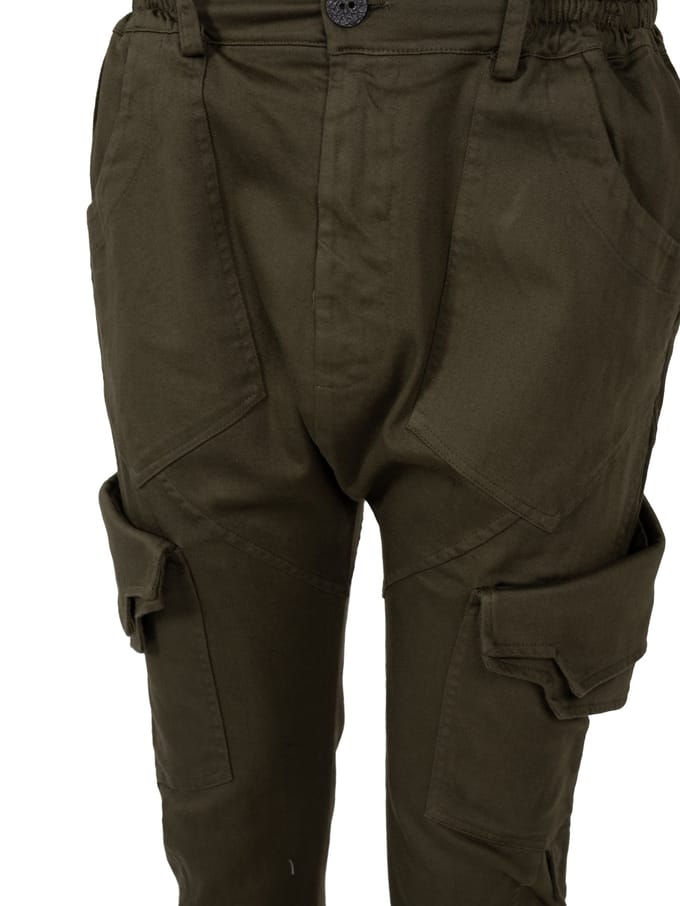 La Haine Inside Us broek Cargo Mannen groen