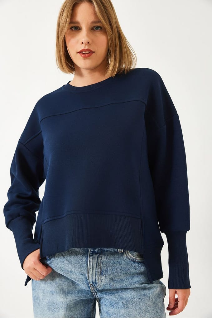 Overmaatse Crew Neck Trui