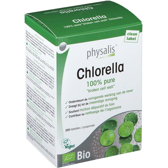 Physalis Chlorella bio 200 Tabletten