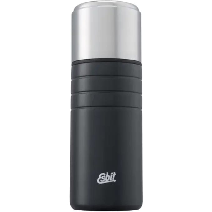 Esbit Majoris Thermosfles - 750 ml - Zwart - RVS - Incl  2 Bekers