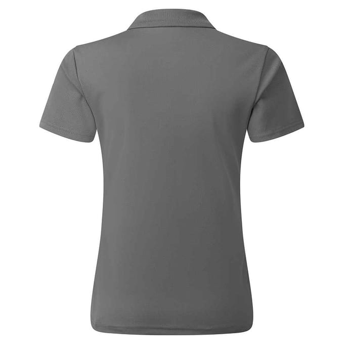 Premier Dames/Dames Spun Dyed Duurzaam Poloshirt (Donkergrijs)