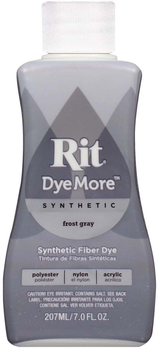 Rit Dyemore Frost Grey - Voor synthetische stoffen - Rit