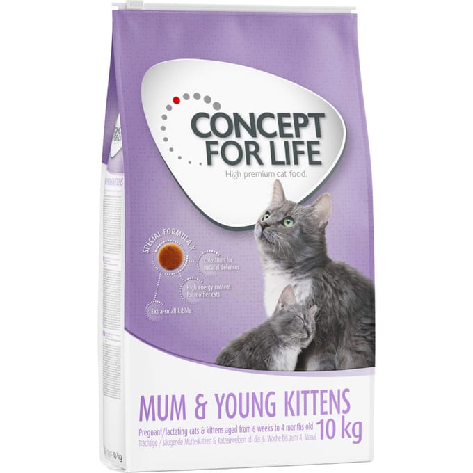 Concept for Life Mum & Young Kittens - Verbeterde receptuur! - 10 kg